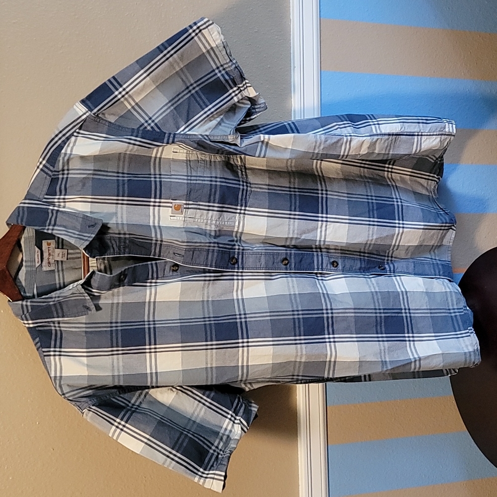 Men's Carhartt button down shirt